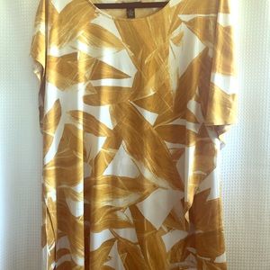 3X Alfani Asymmetrical Blouse/Top